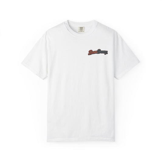 Color: White | BassDawg America's Brand Tee - Land of the Free - White
