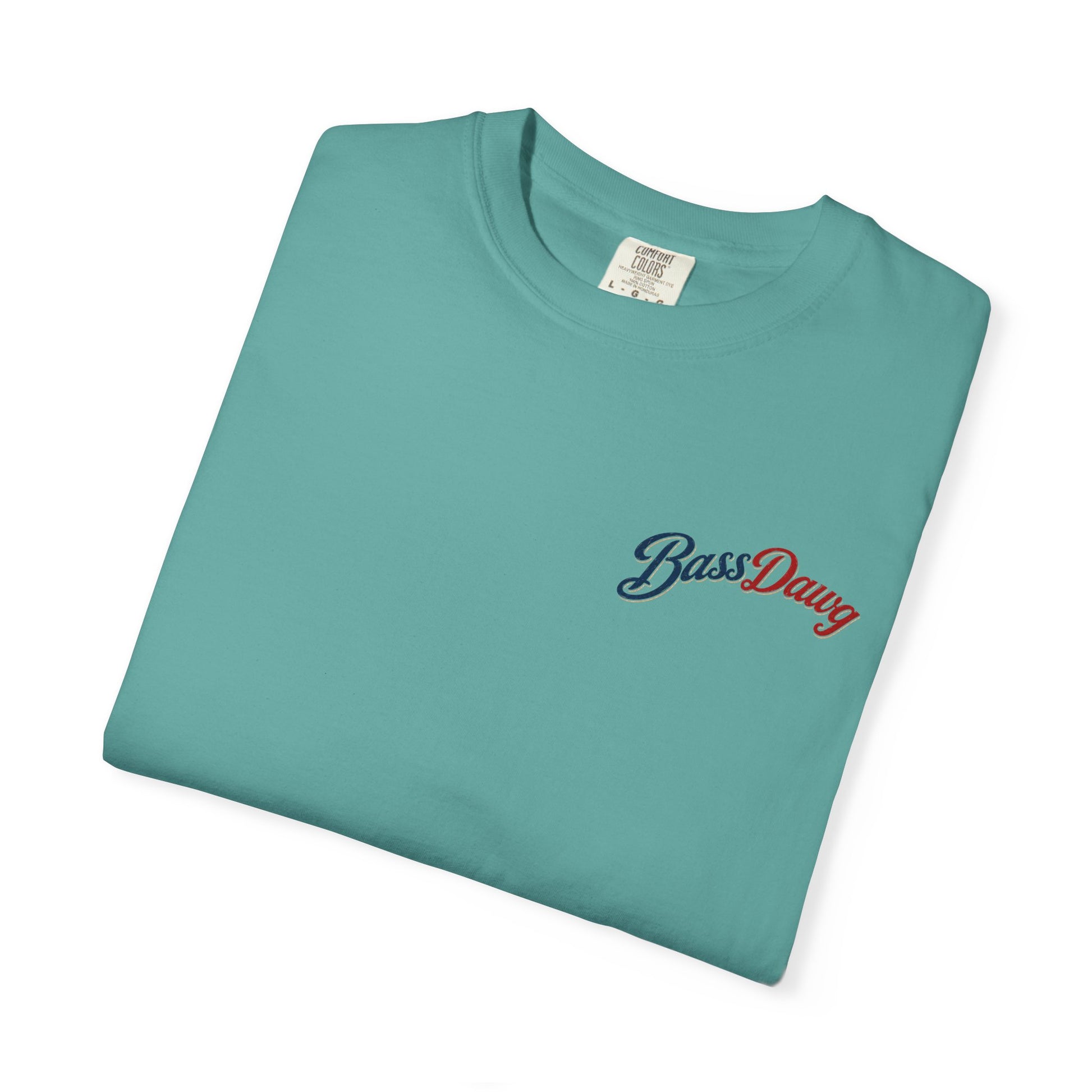 Color: Seafoam | BassDawg America's Brand Tee - Born for the Lake - Seafoam