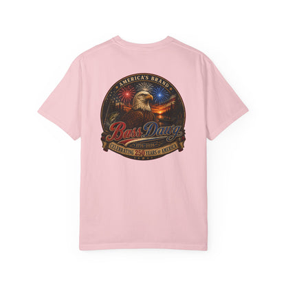 Color: Blossom | BassDawg America's Brand Tee - 250 Years Strong - Blossom