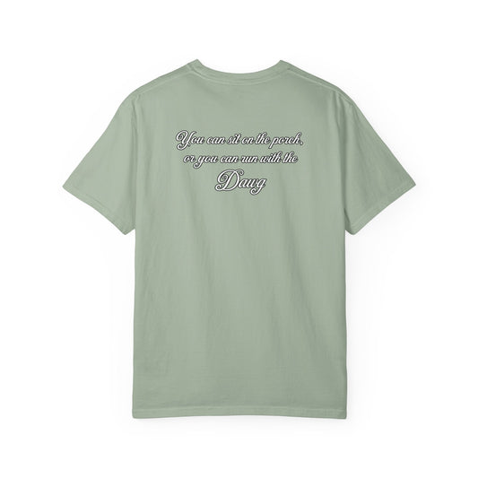 BassDawg Off the Porch Tee - White Outline