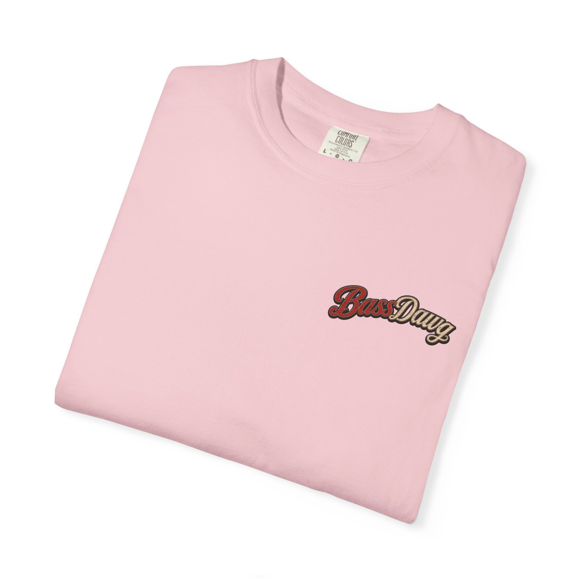 Color: Blossom | BassDawg America's Brand Tee - American Made Attitude - Blossom