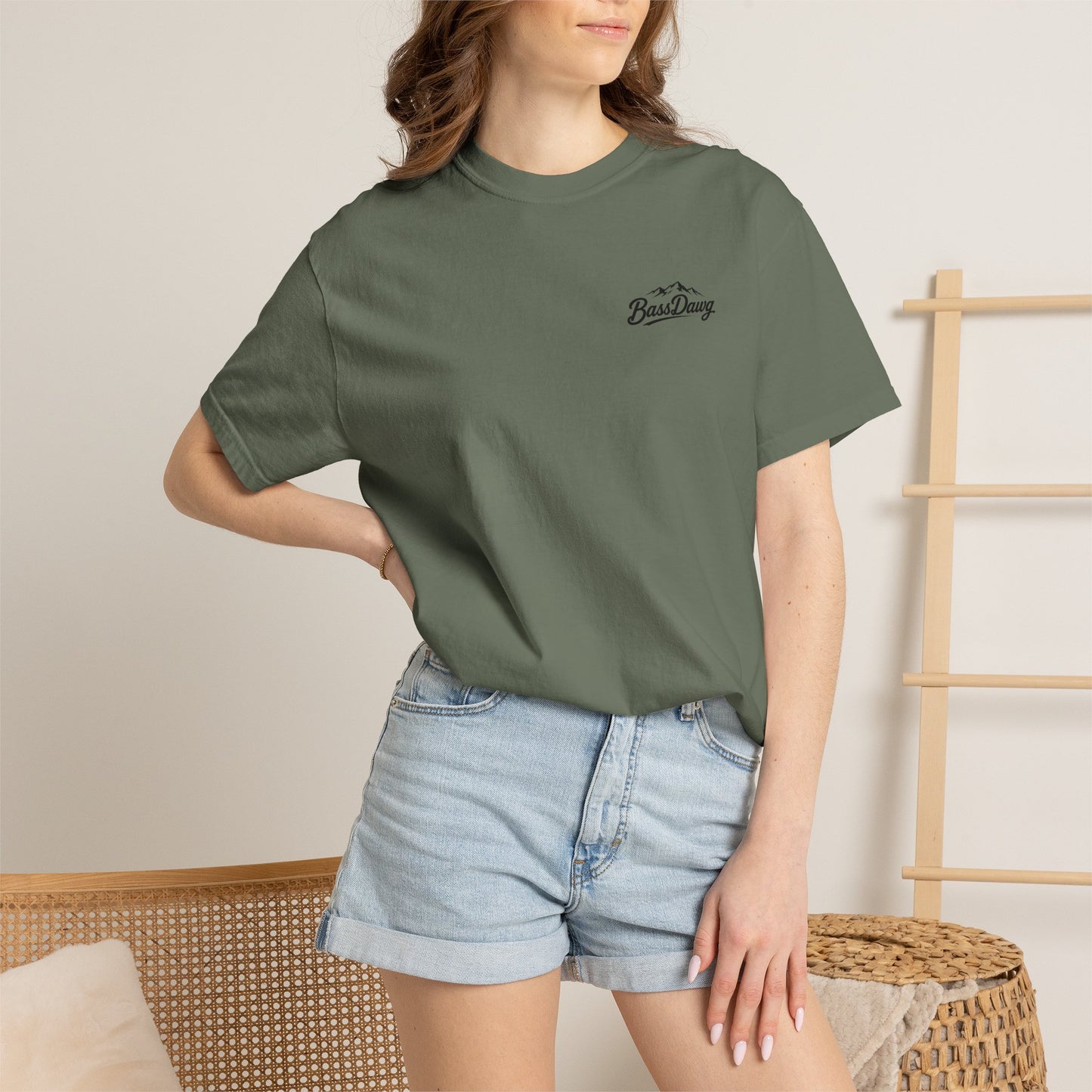 Color: Moss | BassDawg Alpine Tee - Moss