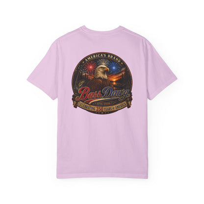 Color: Orchid | BassDawg America's Brand Tee - 250 Years Strong - Orchid
