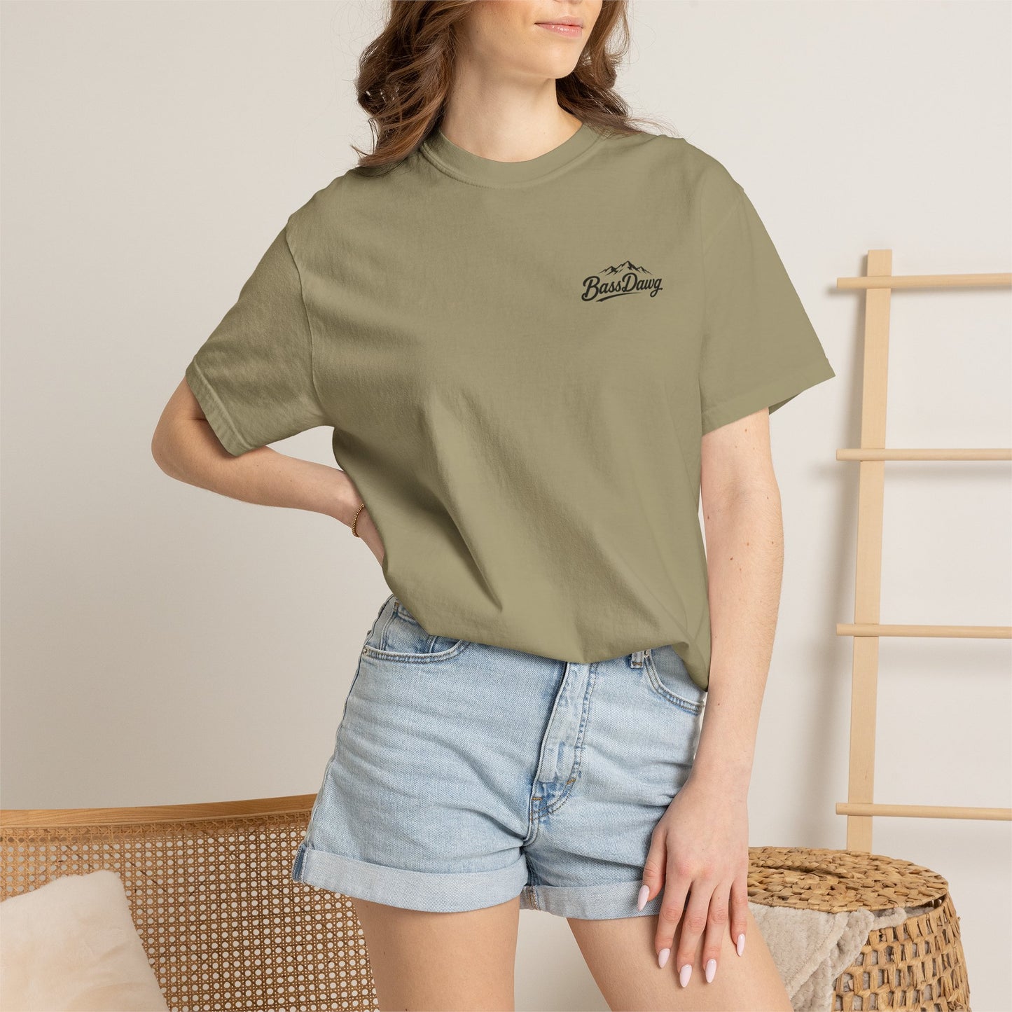 Color: Khaki | BassDawg Alpine Tee - Khaki
