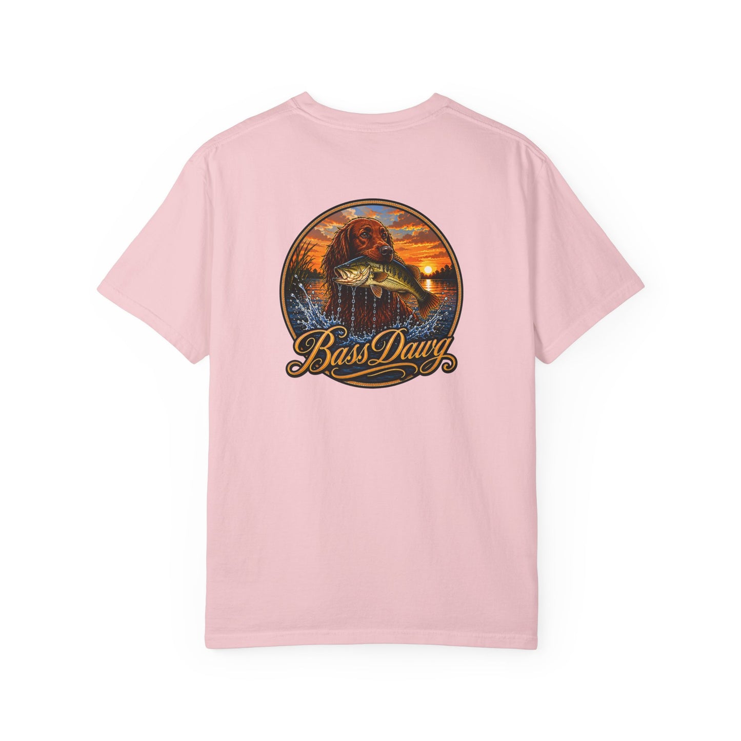 Color: Blossom | BassDawg Premium Logo Tee - Blossom