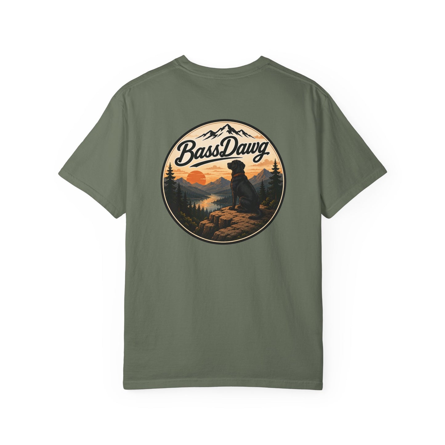 Color: Moss | BassDawg Alpine Tee - Moss