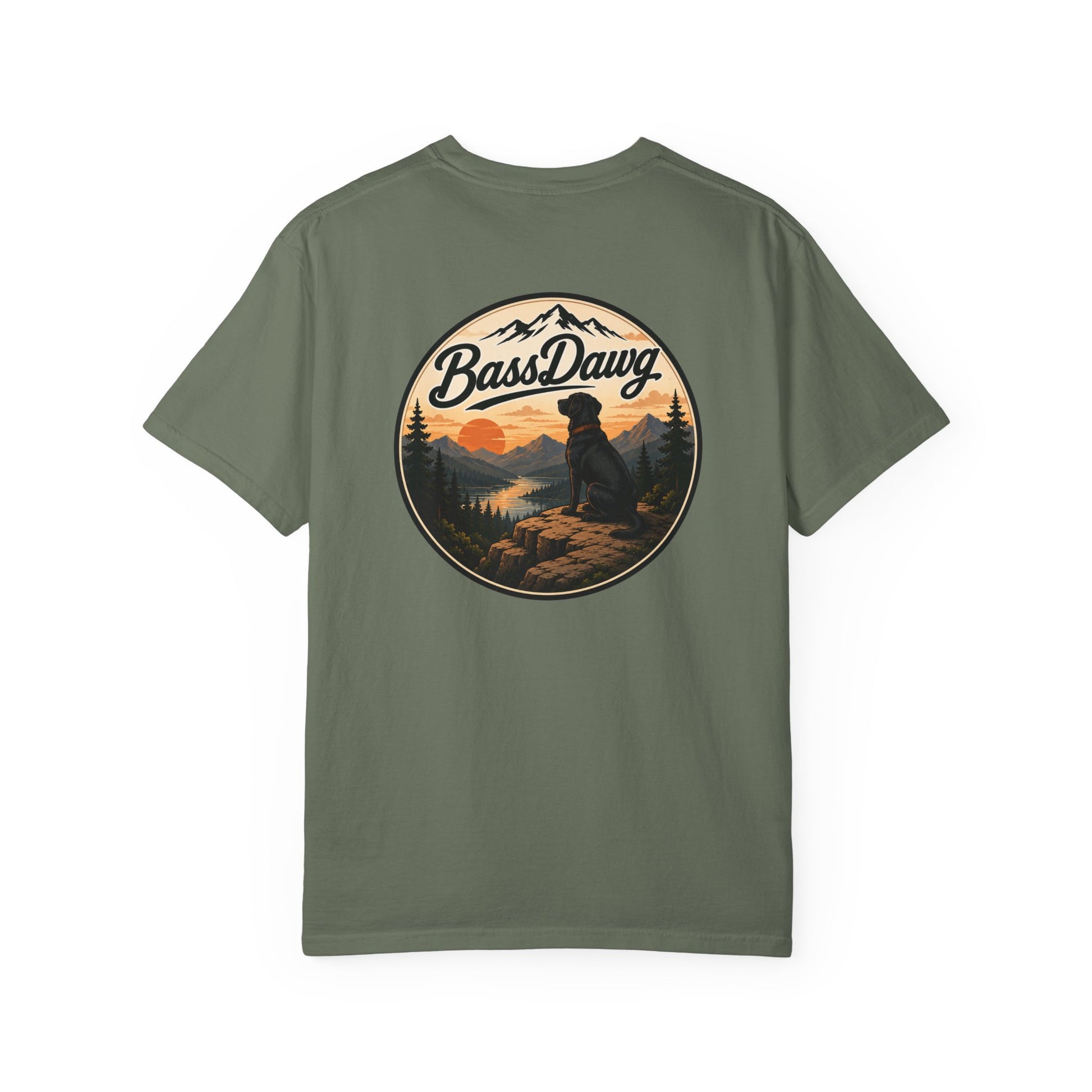Color: Moss | BassDawg Alpine Tee - Moss
