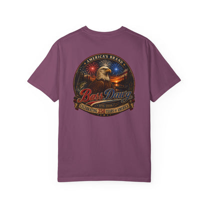 Color: Berry | BassDawg America's Brand Tee - 250 Years Strong - Berry
