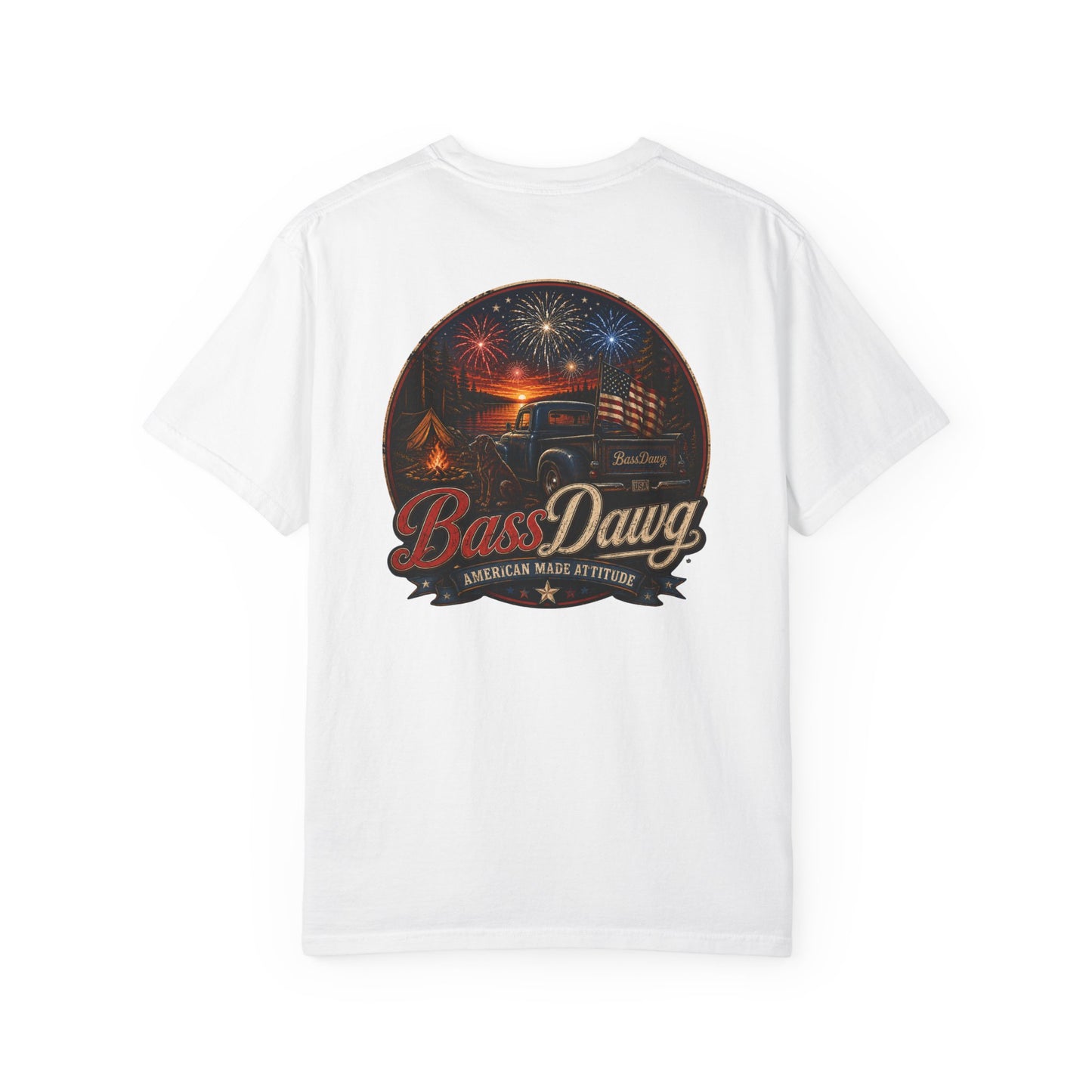 BassDawg America's Brand Tee - American Made Attitude