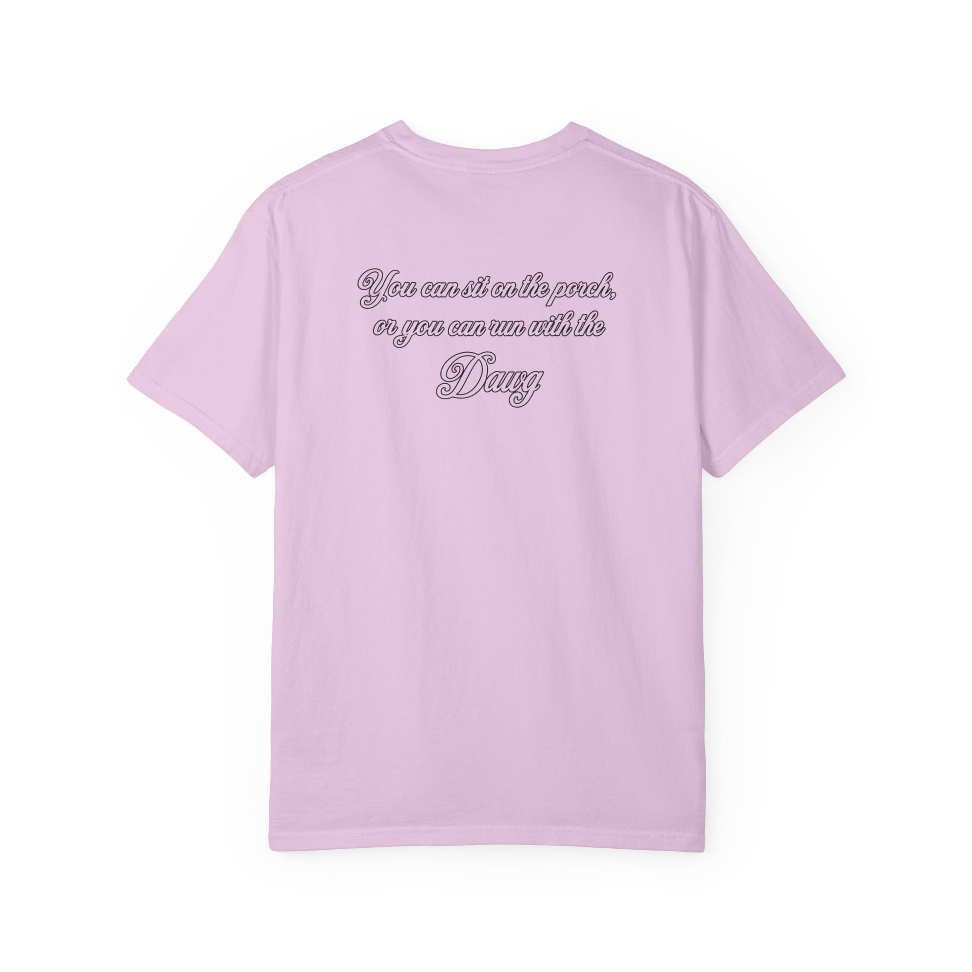 Color: Orchid | BassDawg Off the Porch Tee - Natural Logo - Orchid