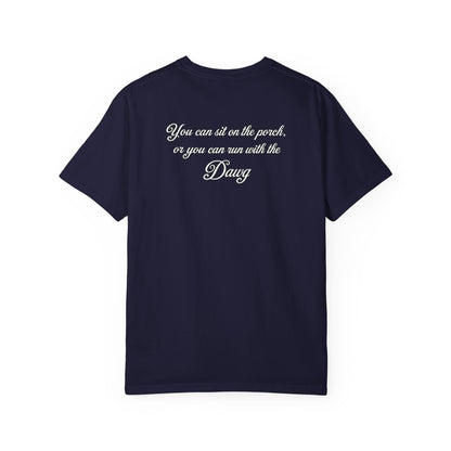 BassDawg Off the Porch Tee - White Outline
