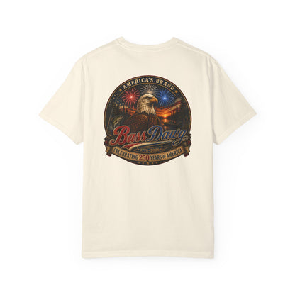 Color: Ivory | BassDawg America's Brand Tee - 250 Years Strong - Ivory