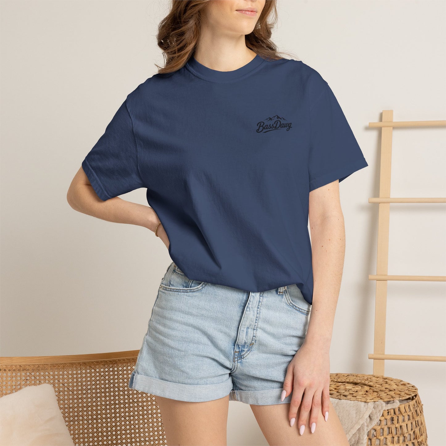 Color: China Blue | BassDawg Alpine Tee - China Blue