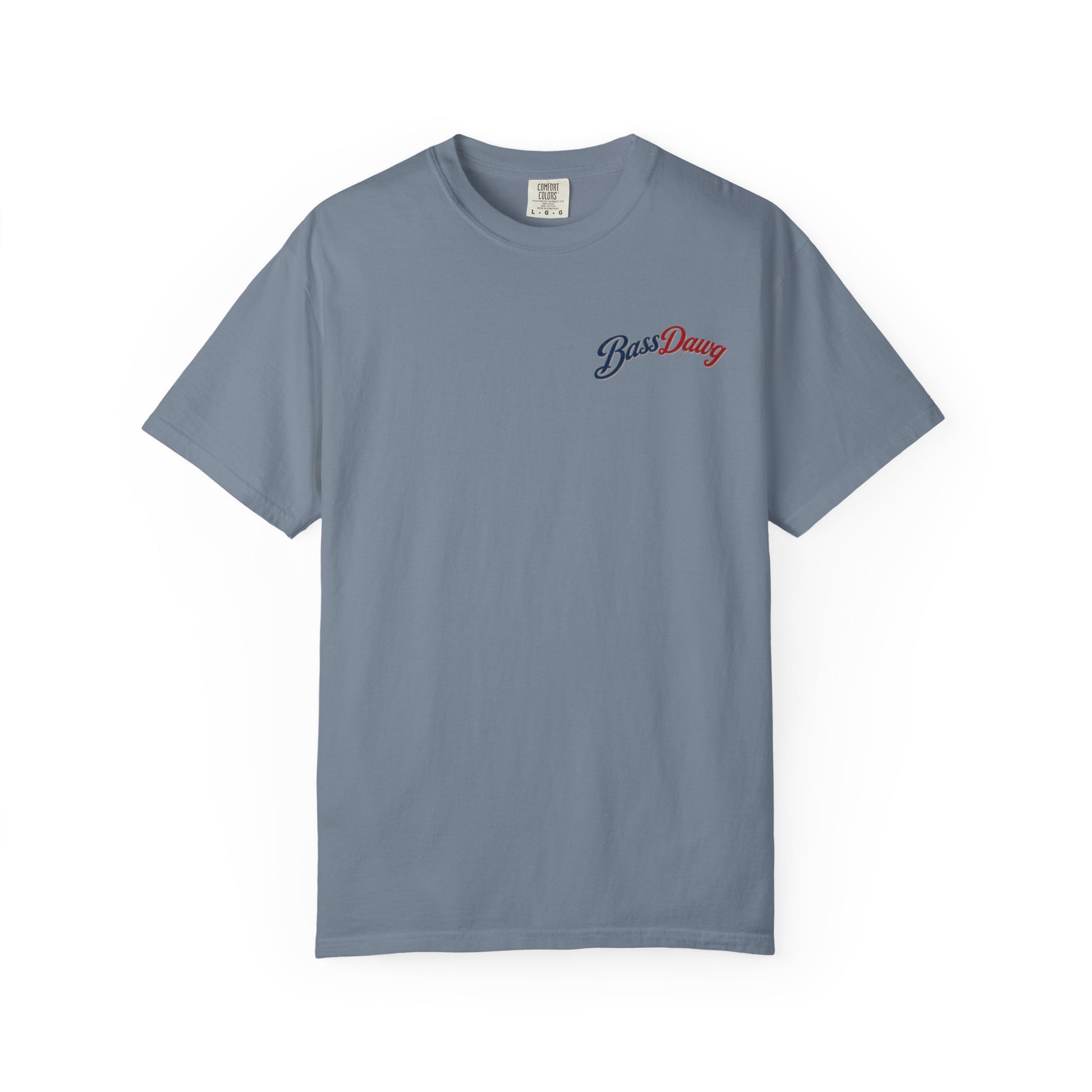 Color: Blue Jean | BassDawg America's Brand Tee - Born for the Lake - Blue Jean