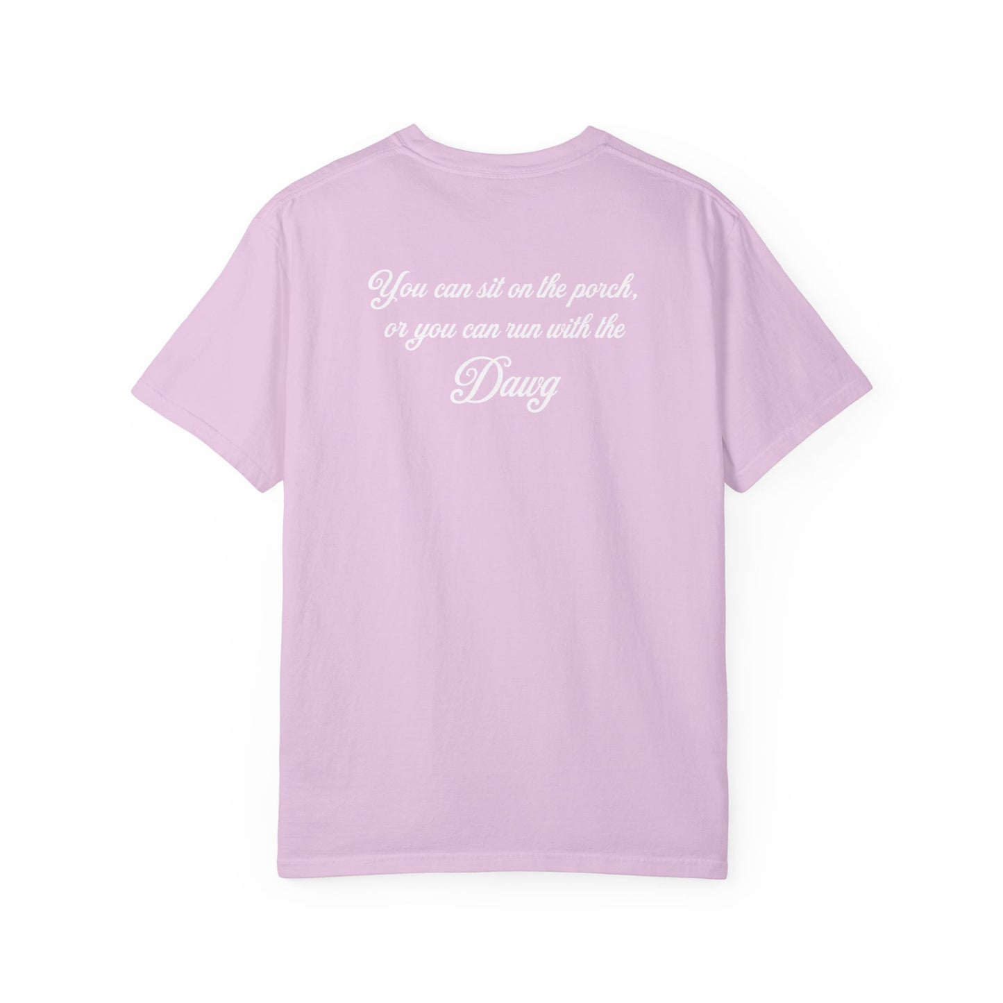 Color: Orchid | BassDawg Off the Porch Tee - White Outline - Orchid