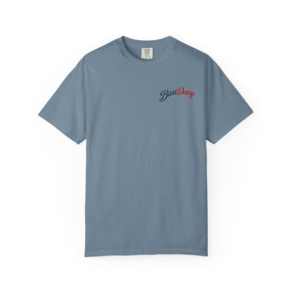 Color: Ice Blue | BassDawg America's Brand Tee - Born for the Lake - Ice Blue