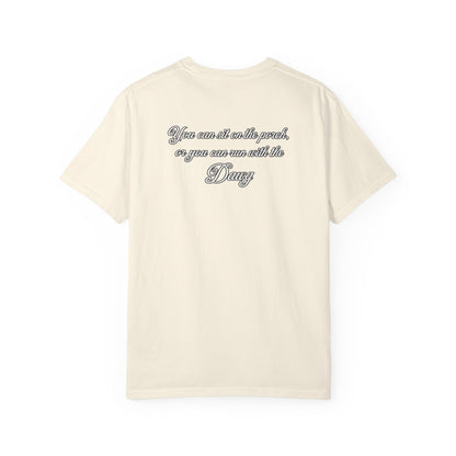 Color: Ivory | BassDawg Off the Porch Tee - White Logo - Ivory