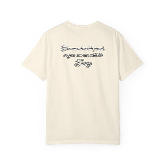 Color: Ivory | BassDawg Off the Porch Tee - White Logo - Ivory
