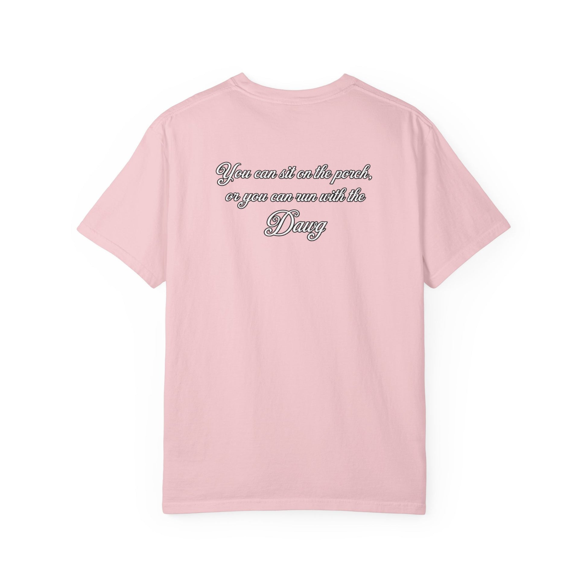 Color: Blossom | BassDawg Off the Porch Tee - White Logo - Blossom