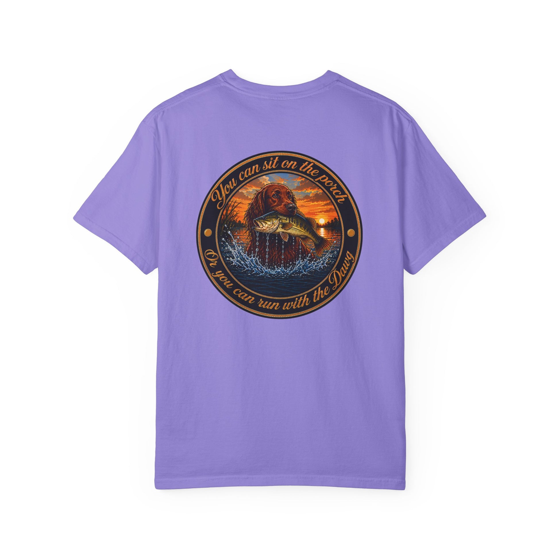 Color: Violet | BassDawg Backroad Tee - Original - Violet