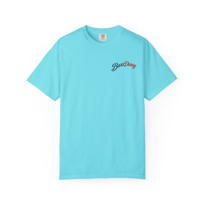Color: Lagoon Blue | BassDawg America's Brand Tee - Born for the Lake - Lagoon Blue