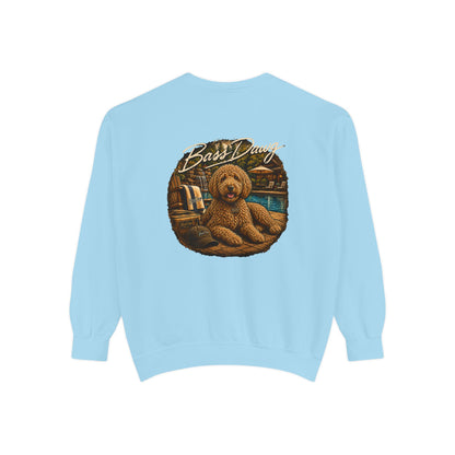 Color: Chambray | The Dawg Collection - Goldendoodle Crewneck - Chambray