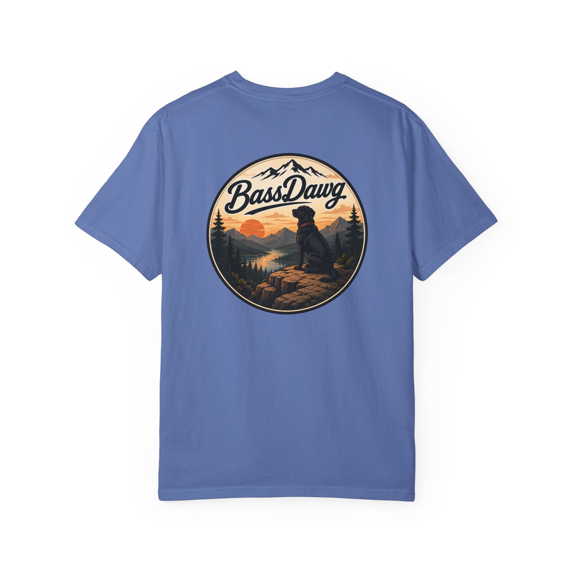 Color: Mystic Blue | BassDawg Alpine Tee - Mystic Blue