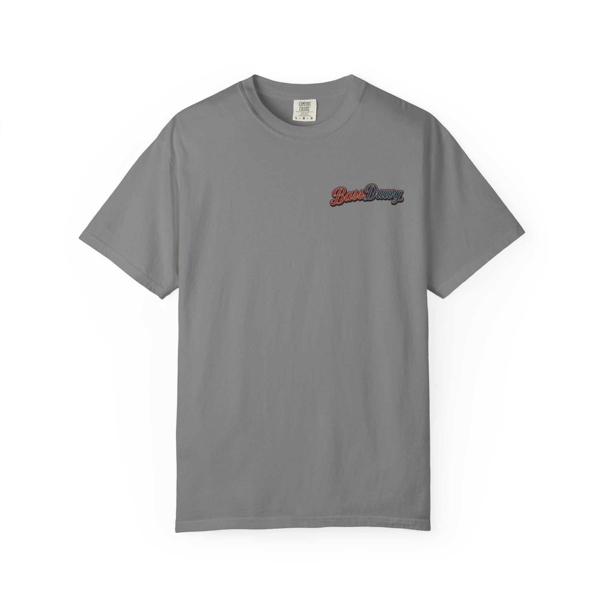 Color: Grey | BassDawg America's Brand Tee - Land of the Free - Grey