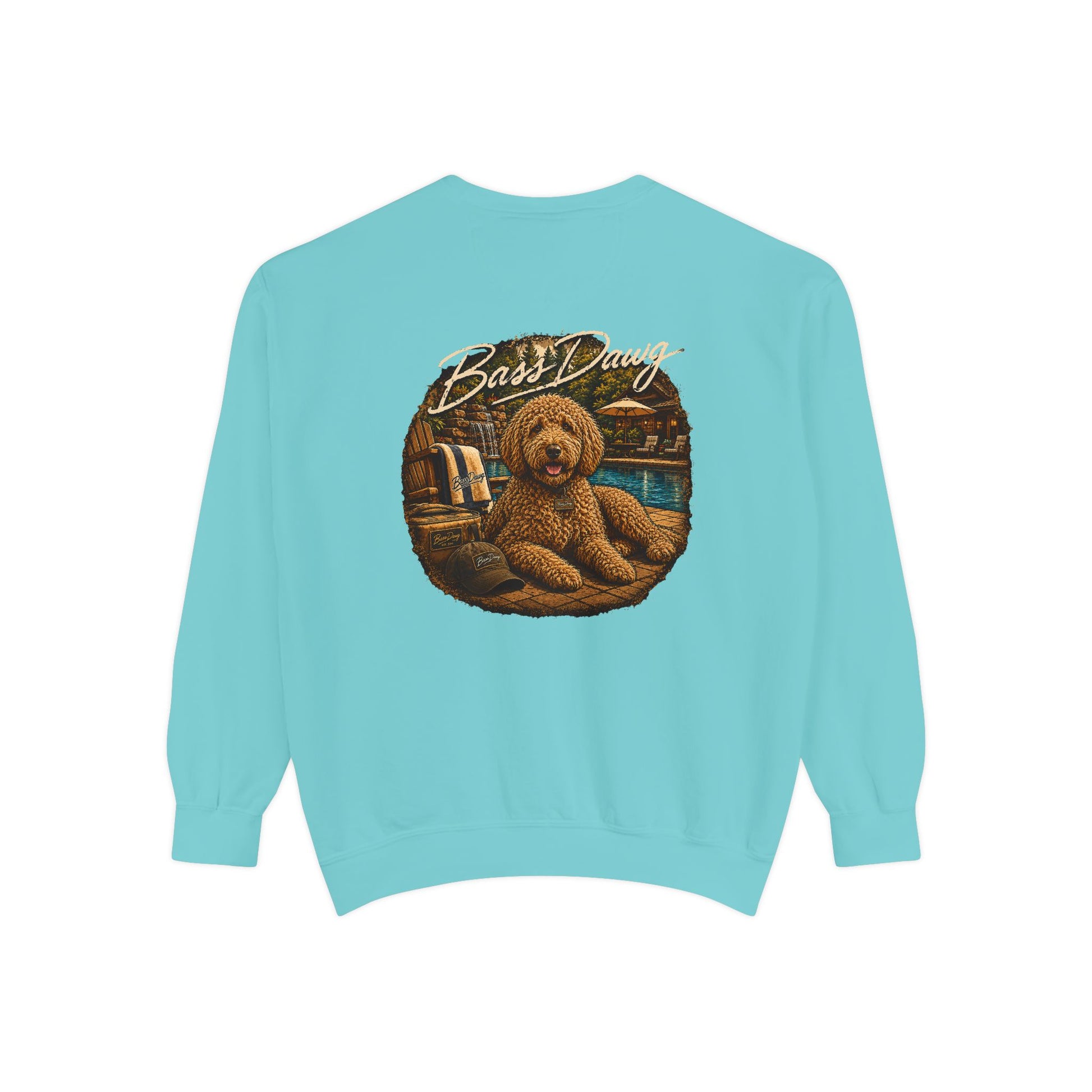Color: Chalky Mint | The Dawg Collection - Goldendoodle Crewneck - Chalky Mint