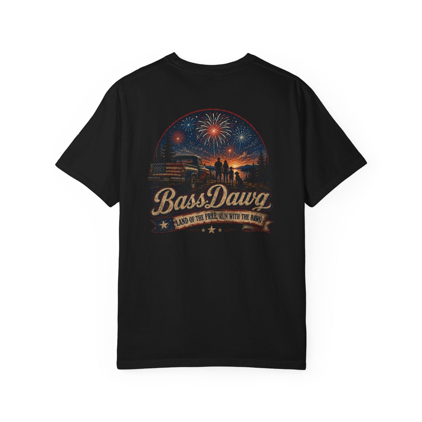 BassDawg America's Brand Tee - Land of the Free