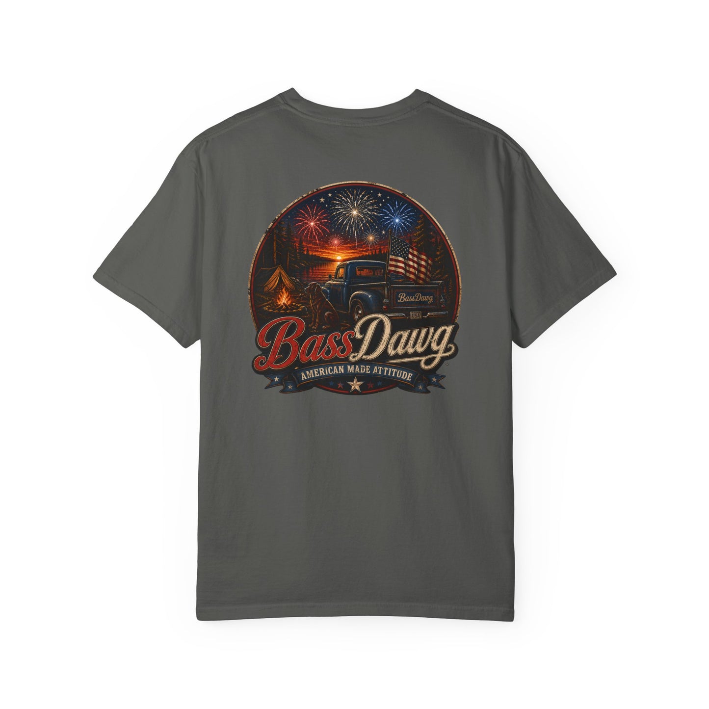 BassDawg America's Brand Tee - American Made Attitude