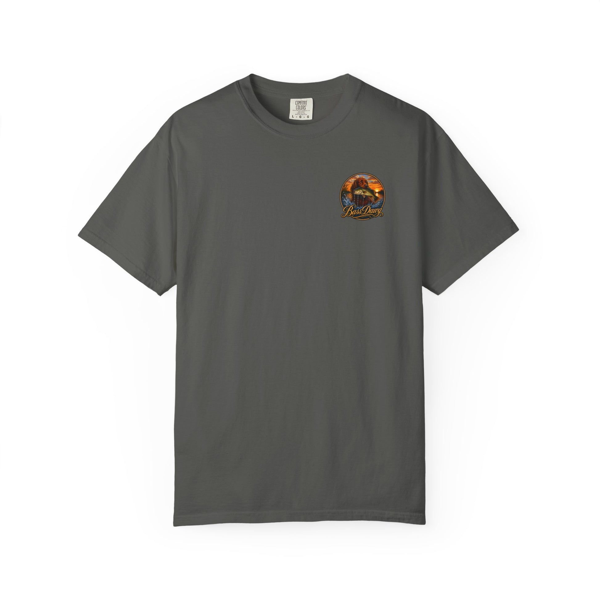 Color: Pepper | BassDawg Premium Logo Tee - Pepper