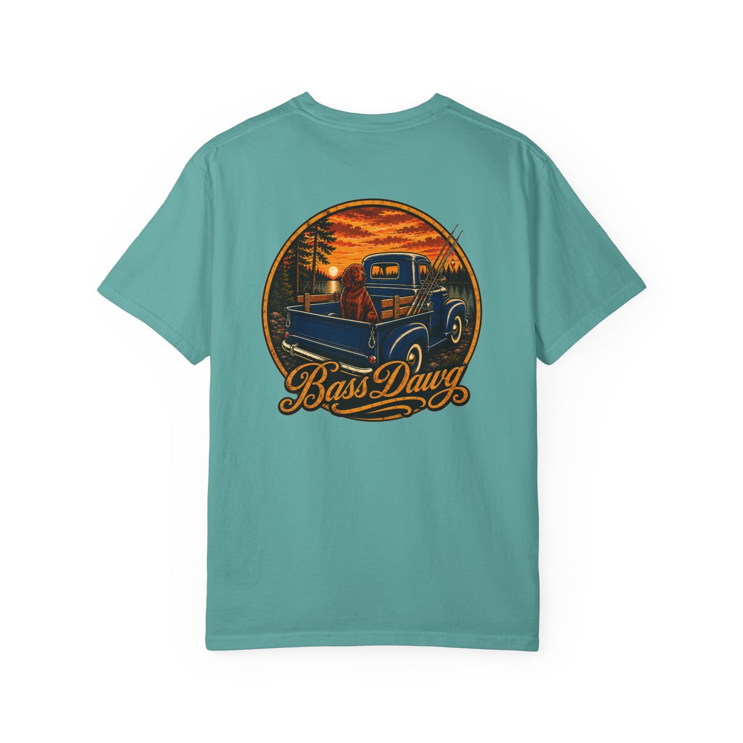 Color: Seafoam | BassDawg Lakeside Truck Tee - Seafoam