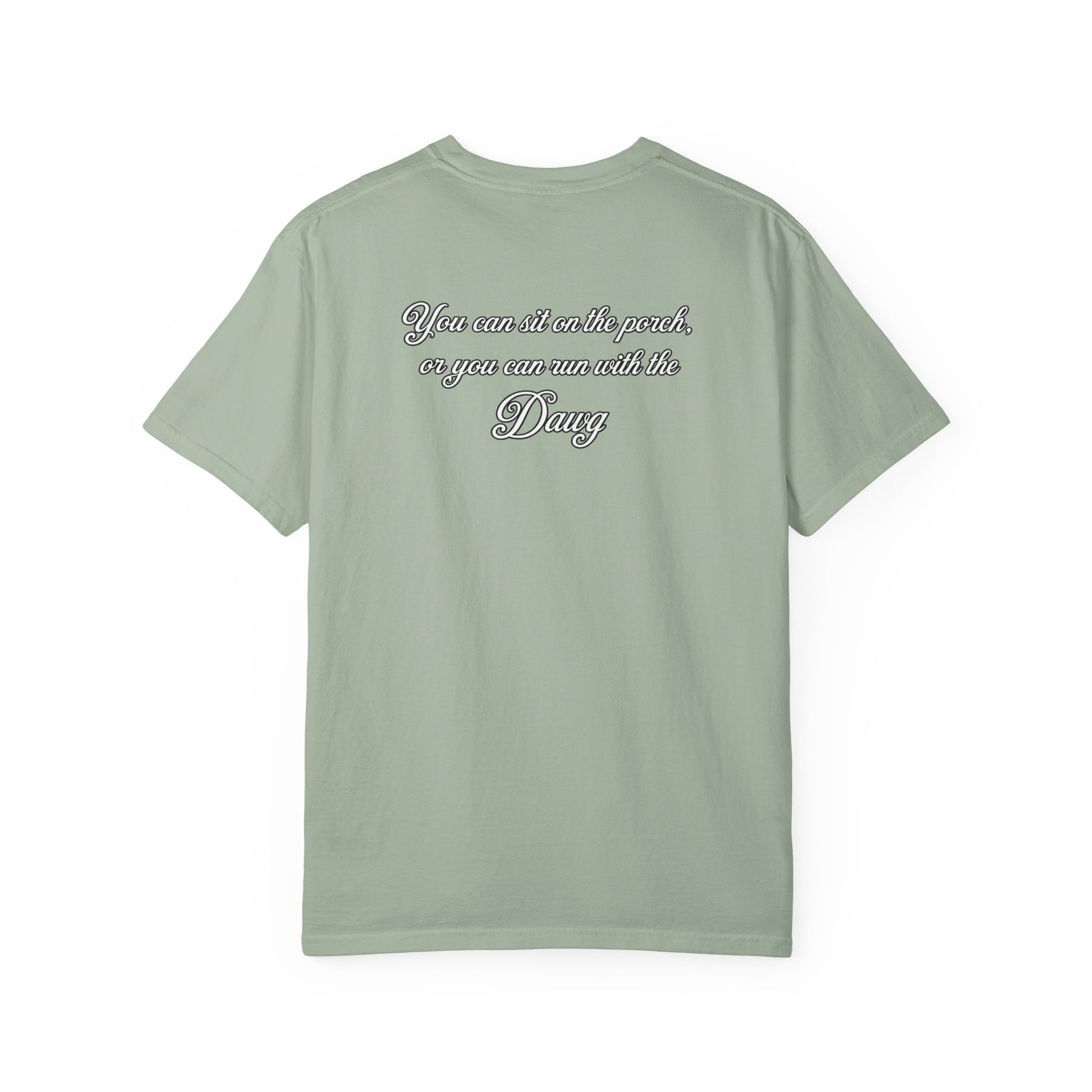 Color: Bay | BassDawg Off the Porch Tee - White Logo - Bay