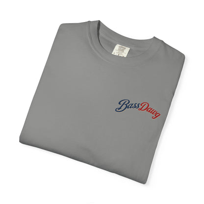 Color: Granite | BassDawg America's Brand Tee - Born for the Lake - Granite