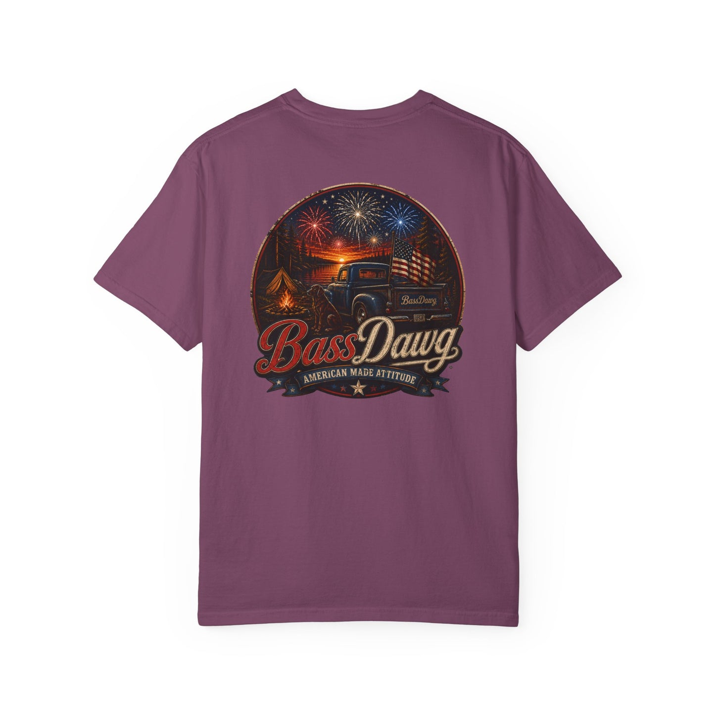 BassDawg America's Brand Tee - American Made Attitude