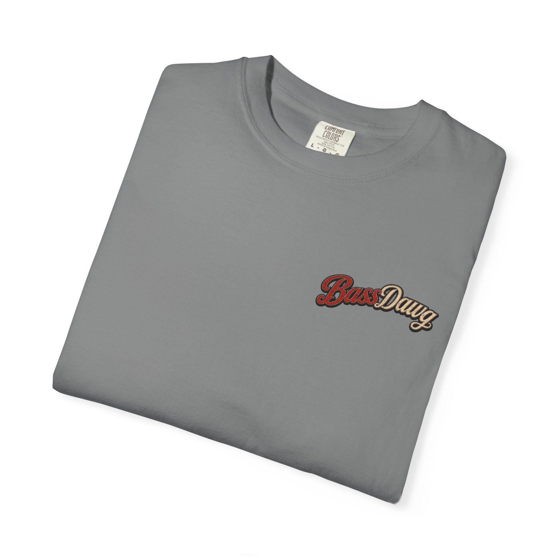 Color: Grey | BassDawg America's Brand Tee - American Made Attitude - Grey