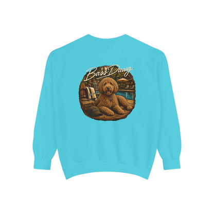Color: Lagoon Blue | The Dawg Collection - Goldendoodle Crewneck - Lagoon Blue