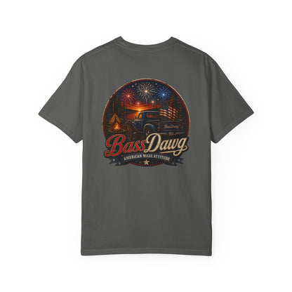 Color: Pepper | BassDawg America's Brand Tee - American Made Attitude - Pepper