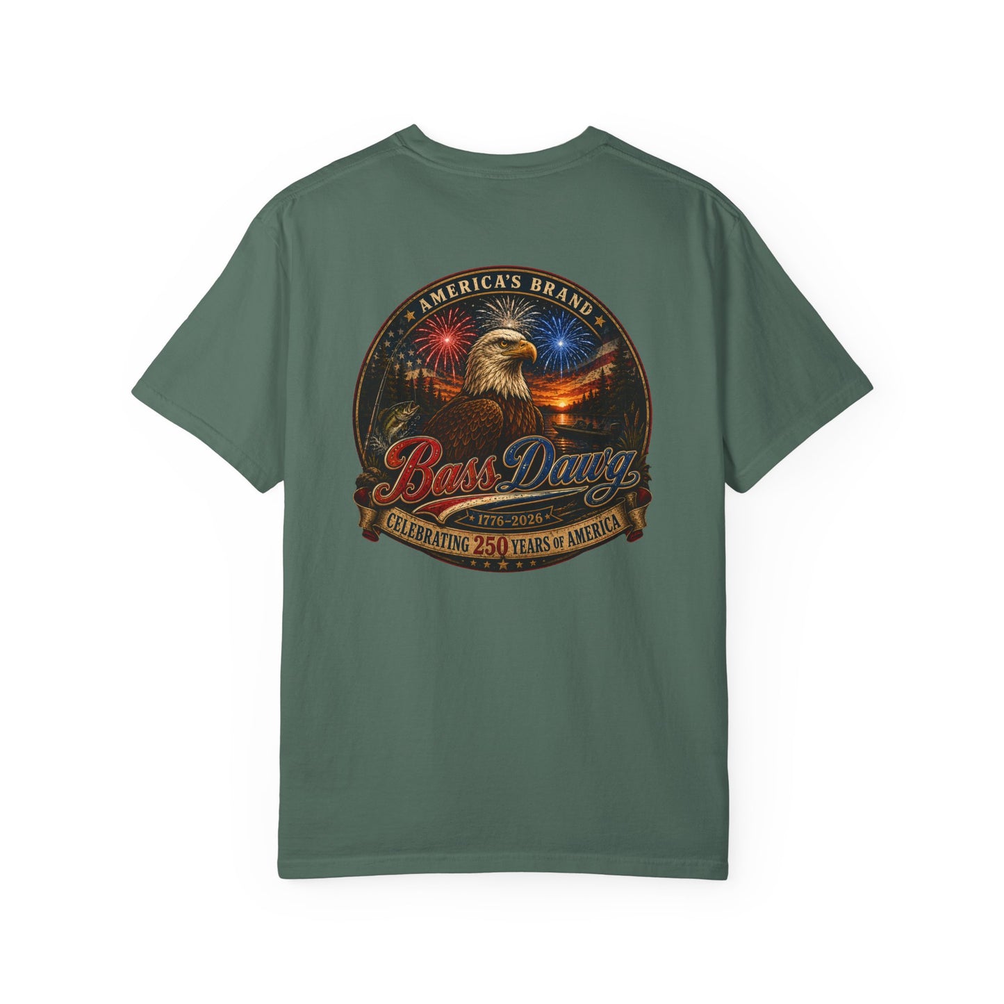 BassDawg America's Brand Tee - 250 Years Strong
