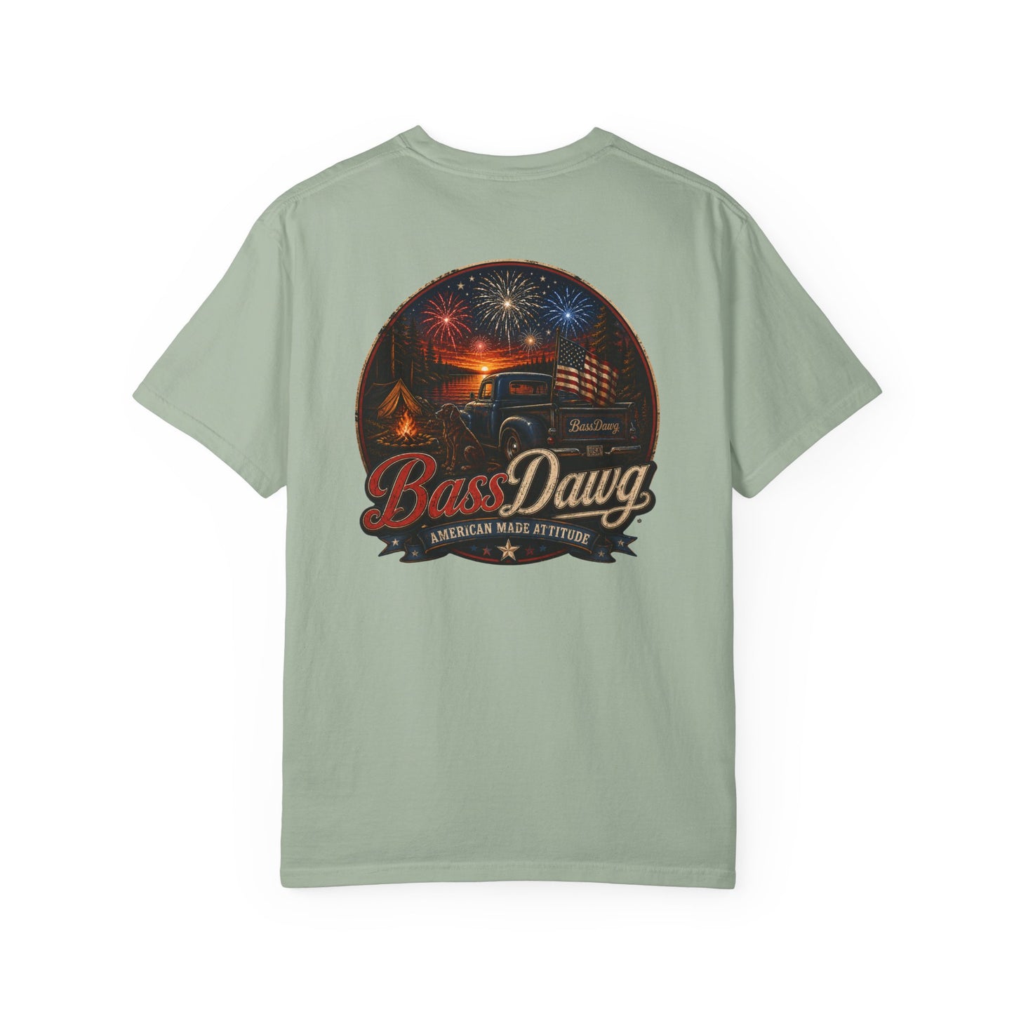 BassDawg America's Brand Tee - American Made Attitude