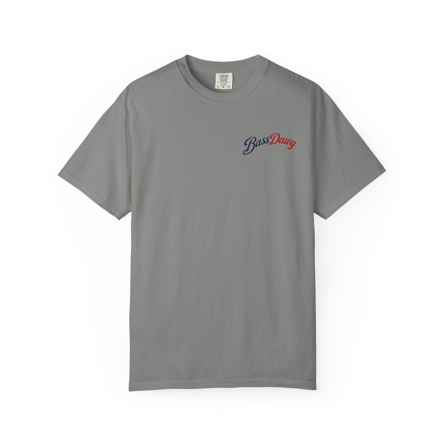 Color: Granite | BassDawg America's Brand Tee - Born for the Lake - Granite