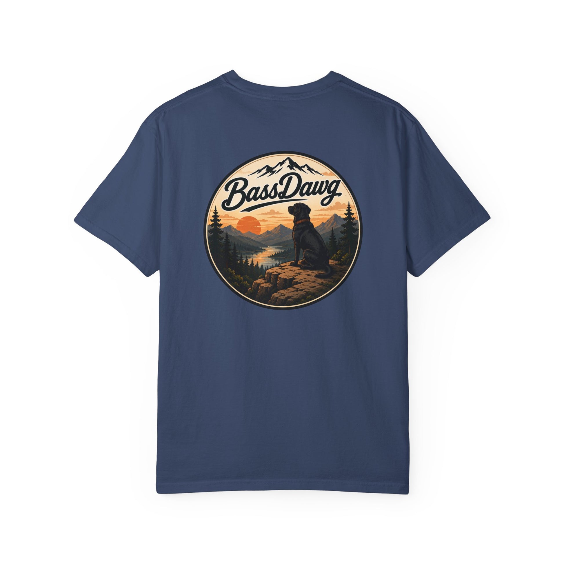Color: China Blue | BassDawg Alpine Tee - China Blue