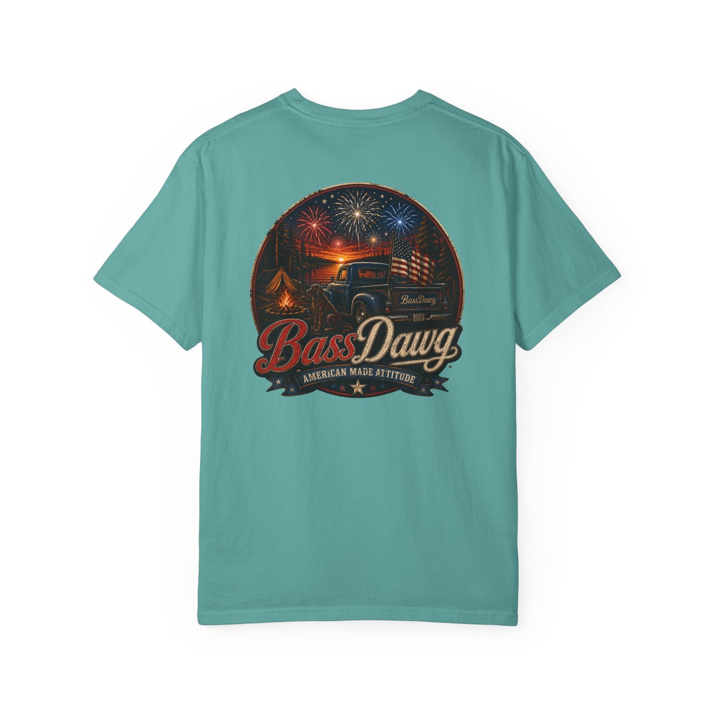 BassDawg America's Brand Tee - American Made Attitude