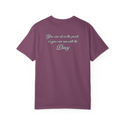 BassDawg Off the Porch Tee - White Outline