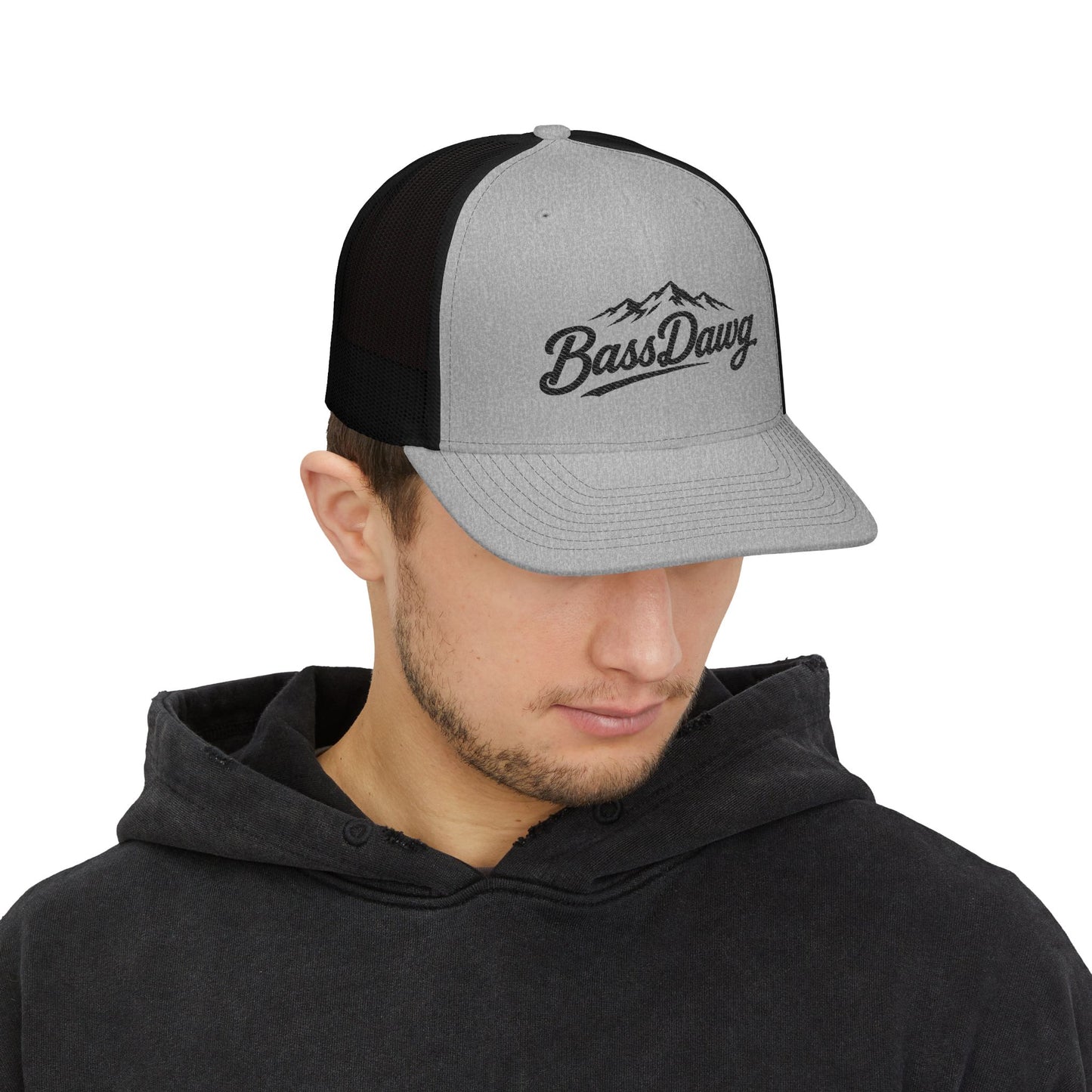 Color: Heather Grey / Black