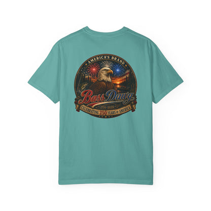 Color: Seafoam | BassDawg America's Brand Tee - 250 Years Strong - Seafoam