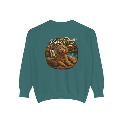 Color: Blue Spruce | The Dawg Collection - Goldendoodle Crewneck - Blue Spruce
