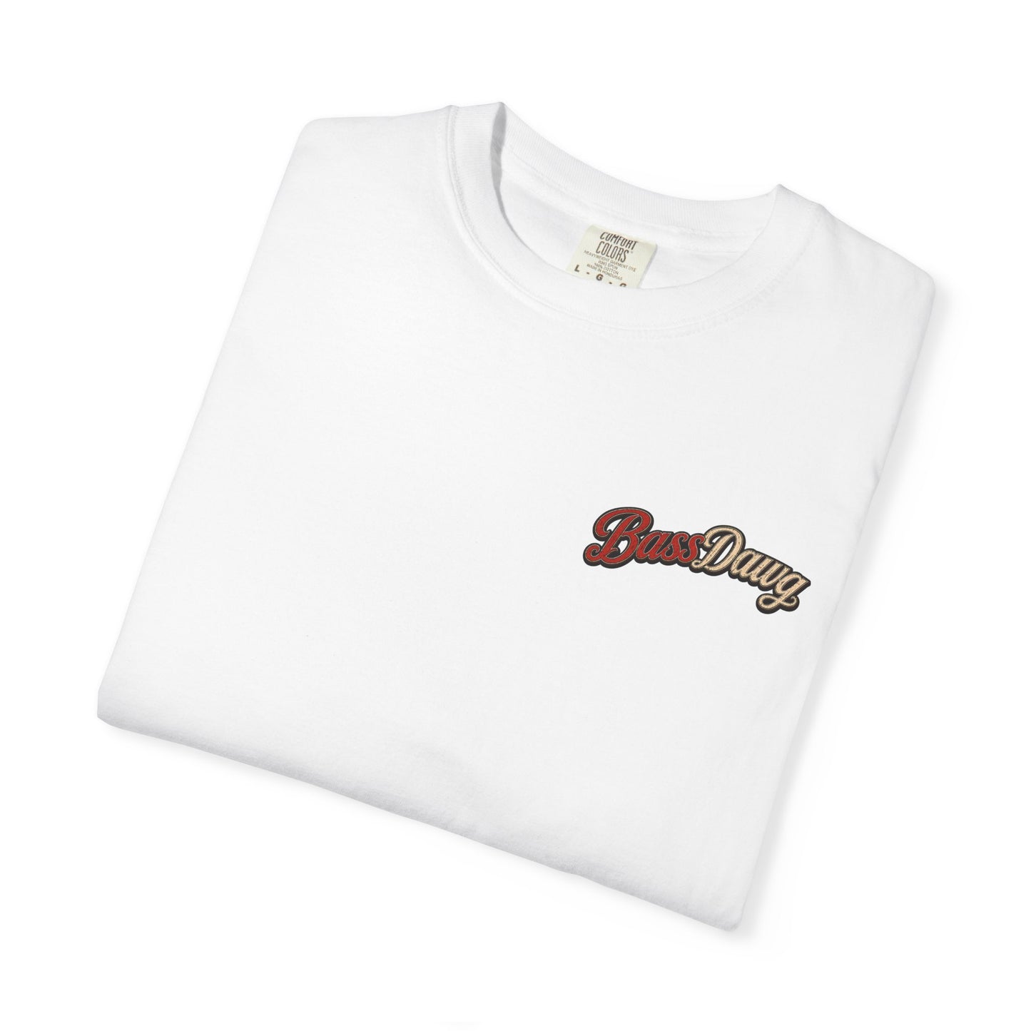 Color: White | BassDawg America's Brand Tee - American Made Attitude - White