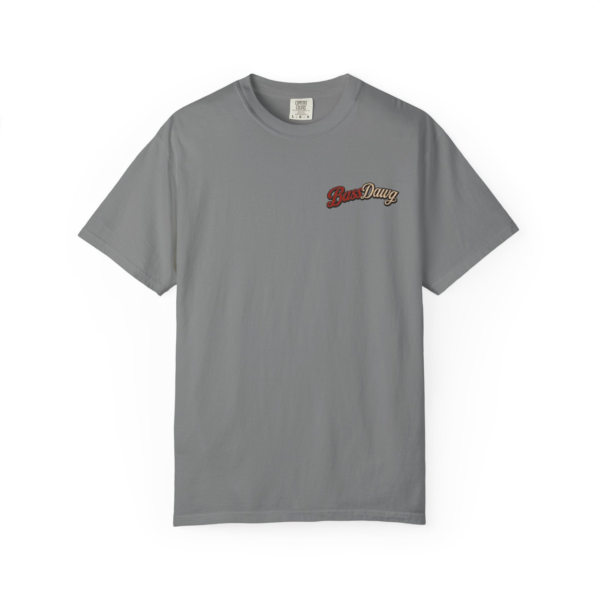 Color: Grey | BassDawg America's Brand Tee - American Made Attitude - Grey